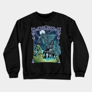 Fenris-wolf in Asgard - Fenrir Crewneck Sweatshirt